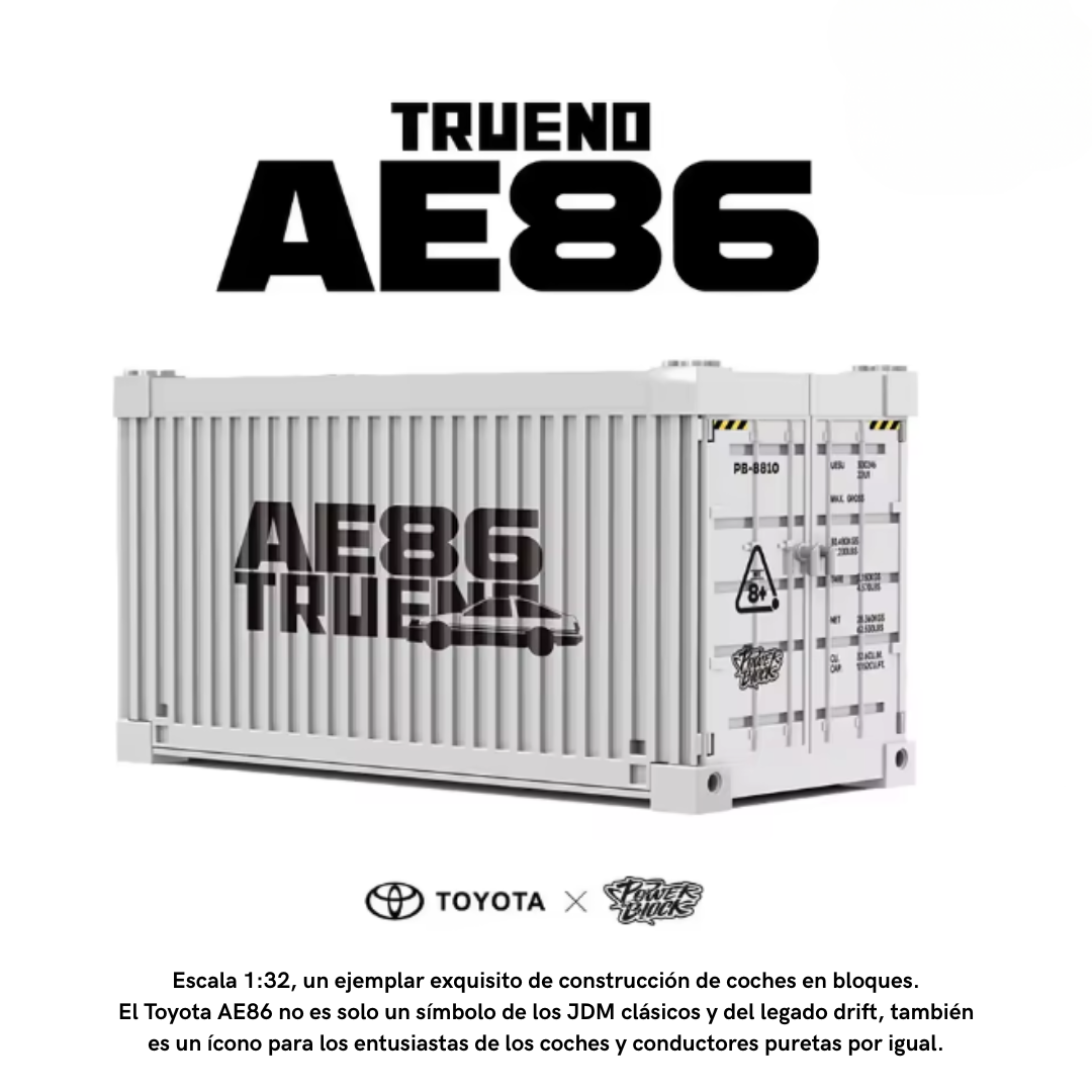 Toyota AE86 Trueno de Construcción en Bloques